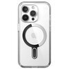 Etui SPECK Presidio Perfect-Clear ClickLock & MagSafe do Apple iPhone 15 Pro Przezroczysto-szary Dominujący kolor Przezroczysto-szary