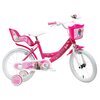 Rower dziecięcy BARBIE 16 cali dla dziewczynki Różowy