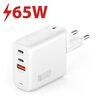 Ładowarka sieciowa 4SMARTS GaN Flex 65W Biały
