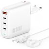 Ładowarka sieciowa 4SMARTS GaN Flex Pro 100W Biały Rodzaj złącza USB-C - 3 szt.