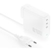 Ładowarka sieciowa 4SMARTS GaN Flex Pro 140W Biały Rodzaj złącza USB-C - 3 szt.