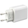 Ładowarka sieciowa 4SMARTS VoltPlug PD 20W Biały + kabel USB-C - USB-C Grubość [mm] 26