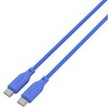 Kabel USB-C - USB-C 4SMARTS High Flex 60W 1.5 m Niebieski Gwarancja 24 miesiące