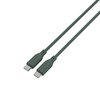 Kabel USB-C - USB-C 4SMARTS High Flex 60W 1.5m Ciemno-zielony Rodzaj Kabel