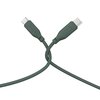 Kabel USB-C - USB-C 4SMARTS High Flex 60W 1.5m Ciemno-zielony Gwarancja 24 miesiące