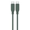 Kabel USB-C - USB-C 4SMARTS High Flex 60W 1.5m Ciemno-zielony Długość [m] 1.5