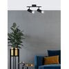 Lampa sufitowa CANDELLUX Colly 92-01665 Czarny Maksymalna moc żarówki [W] 2 x 15