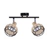 Lampa sufitowa CANDELLUX Tajga 92-12203 Czarny