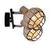 Lampa sufitowa CANDELLUX Tajga 92-12203 Czarny Zasilanie Sieciowe