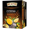Herbata BIG ACTIVE Cytryna & Mango (20 sztuk) Aromat Cytryna z mango