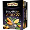 Herbata BIG ACTIVE Earl Grey & Cytrusy (20 sztuk) Aromat Cytrusowy z bergamotką