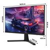 Monitor KOORUI 24E4 23.8" 1920x1080px 165Hz 1 ms [MPRT] Przeznaczenie Dla gracza