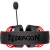 Słuchawki REDRAGON Diomedes H386 Czarno-czerwony Typ słuchawek Nauszne