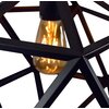 Lampa sufitowa GOLDLUX Denmark 305534 Czarny Maksymalna moc żarówki [W] 20