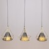 Lampa sufitowa GOLDLUX Hira 3 318565 Czarno-złoty Zasilanie Sieciowe