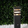 Lampa ogrodowa GOLDLUX Teksas 317933 Grafitowy Kolor Grafitowy