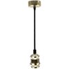 Lampa sufitowa GOLDLUX Nola 308962 Czarno-złoty