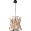 Lampa sufitowa GOLDLUX Varberg Rope 316530 Czarno-beżowy