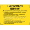 Lakier samochodowy NIGRIN Bezbarwny 74116 (400 ml) Rodzaj Lakier