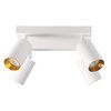 Lampa sufitowa GOLDLUX Maribel 4K 321237 Biało-złoty Źródło światła w komplecie Nie