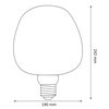Żarówka LED GOLDLUX DecoVintage Smoke S190 4W E27 Rodzaj Żarówka LED