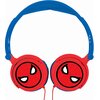 Słuchawki nauszne LEXIBOOK Spiderman HP010SP Czerwono-niebieski Pasmo przenoszenia min. [Hz] 20