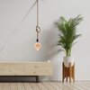 Żarówka LED GOLDLUX DecoVintage Amber Serce 316608 2.3W E27 Nowa klasa efektywności energetycznej G