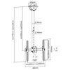 Uchwyt FIBER NOVELTY do TV 32 - 55 cali T400 Czarny Standard VESA 200 x 300