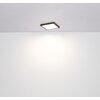 Plafon sufitowy GLOBO Lasse 12380-24B Czarny Materiał wykonania Tworzywo sztuczne
