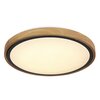 Plafon sufitowy GLOBO Bruno 41764-12 Czarno-brązowy Kod EPREL 1119105