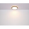 Plafon sufitowy GLOBO Bruno 41764-12 Czarno-brązowy Typ źródła światła LED