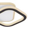Plafon sufitowy GLOBO Levana 48018-30 Biało-czarny Pomieszczenie Do salonu