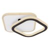 Plafon sufitowy GLOBO Levana 48018-30 Biało-czarny Maksymalna moc żarówki [W] 30
