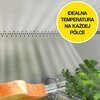 Lodówka HISENSE RB645N4BIE No Frost 200cm Inox Położenie zamrażarki Na dole