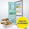 Lodówka HISENSE RB645N4BIE No Frost 200cm Inox Kolor / wykończenie boków Inox