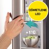 Lodówka HISENSE RM469N4ACE 3D No Frost 200cm Stalowo-szara SmartFresh Licowane drzwi Roczne zużycie prądu 261 kWh = 300.15 zł