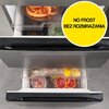 Lodówka HISENSE RM469N4ACE 3D No Frost 200cm Stalowo-szara SmartFresh Licowane drzwi Położenie zamrażarki Na dole