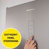 Lodówka HISENSE RM469N4ACE 3D No Frost 200cm Stalowo-szara SmartFresh Licowane drzwi Kolor / wykończenie boków Stalowo-szary