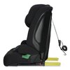 Fotelik samochodowy KINDERKRAFT Safety Fix 2 i-Size 76-150 cm (9-36 kg) Czarny Możliwość obrotu 360° Nie