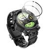 Pasek SUPCASE Iblsn Armorbox do Galaxy Watch 5 Pro (45 mm) Czarny + Szkło