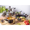 Zestaw garnków KINGHOFF KH-1767 (12 elementów) Przeznaczenie Kuchnie ceramiczne