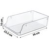 Organizer do lodówki CENTURION Clear Cans 8.5 L Kolor pojemnika Przezroczysty