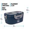 Lunch box NOVEEN LB745 City Dodatkowe informacje Kontrolka sygnalizująca prace urządzenia