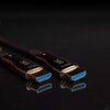Kabel HDMI - HDMI CLAROC 60 m Wtyk kątowy Nie