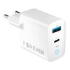 Ładowarka sieciowa FOREVER TC-06-20AC 20W Biały Rodzaj złącza USB-C - 1 szt.