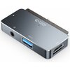 Stacja dokująca TECH-PROTECT V6-HUB 4w1 USB Typu C, Pasywna Szary Dodatkowe informacje Plug&Play