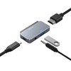 Stacja dokująca TECH-PROTECT V6-HUB 4w1 USB Typu C, Pasywna Szary Liczba portów wyjściowych [szt.] 4
