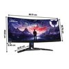 Monitor LENOVO Legion Y34wz-30 34" 3440x1440px 165Hz 1 ms [MPRT] Curved Przeznaczenie Dla gracza