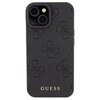 Etui GUESS Leather 4G Stamped do Apple iPhone 15 Czarny Model telefonu iPhone 15