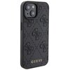 Etui GUESS Leather 4G Stamped do Apple iPhone 15 Czarny Kompatybilność Apple iPhone 15